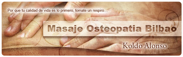 Masaje Osteopatia Bilbao Donostia - San Sebastian