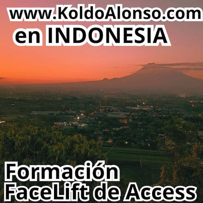 en INDONESIA DOMINGO 2 AGOSTO Formación FACELiFT Certificación Internacional de Rejuvenecimiento Facial Energético ACCESS Consciunsness con Koldo Alonso GILI AIR 2026